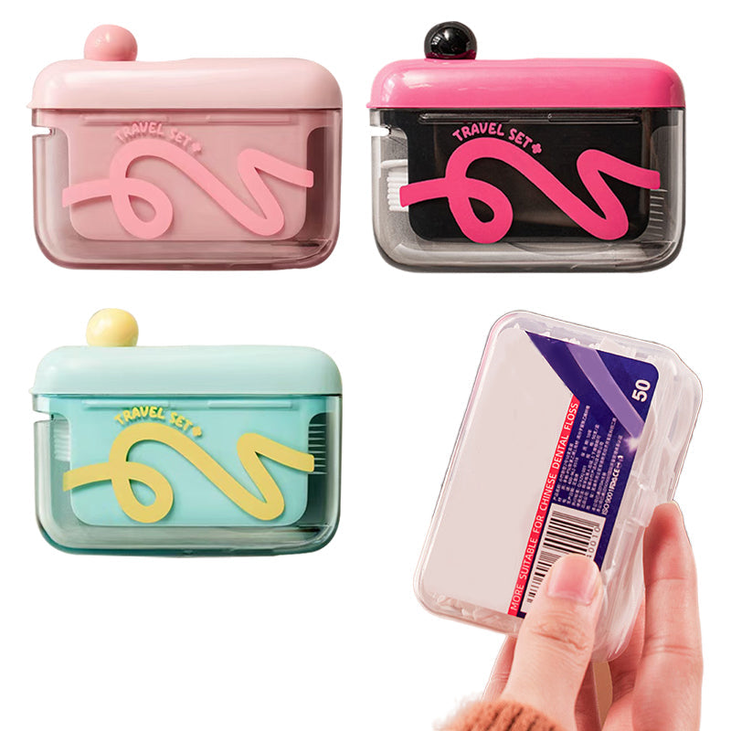✨🦷Automatischer Pop-Up-Zahnseide-Spender