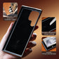 Leather Exterior and Suede Interior Luxury Case Cover for Samsung S Series