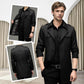 👔🍂Seasonal Promotions--Men's Double Breasted Windbreaker Jacket