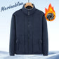 ❄️🧶Kostenloser Versand Herren-Doppelfleecejacke