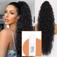 ⏳Limited 50% discount! 🎁 30" curly ponytail extension – High-temperature fibers, double attachment (clip + cord), natural volume & all-day comfort! 💇‍♀️✨