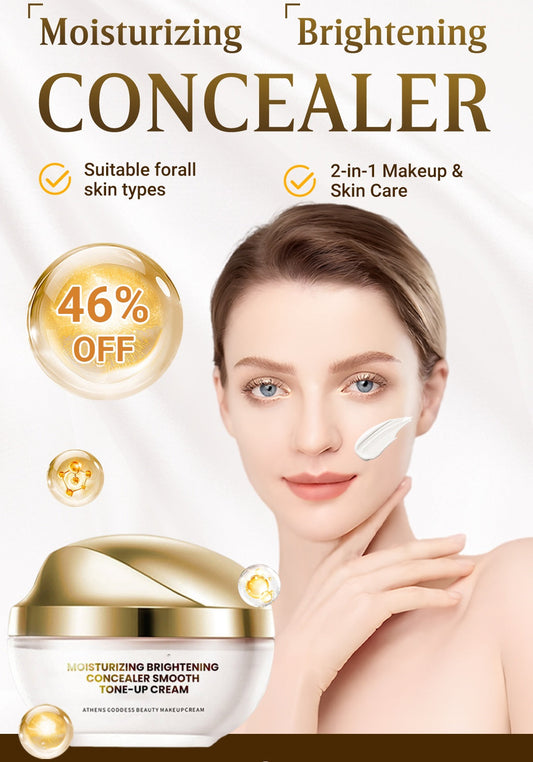 🌷2025 Heißer Verkauf 50 % RABATT🍃Feuchtigkeitsspendender, aufhellender Concealer, glättende Toning-Creme