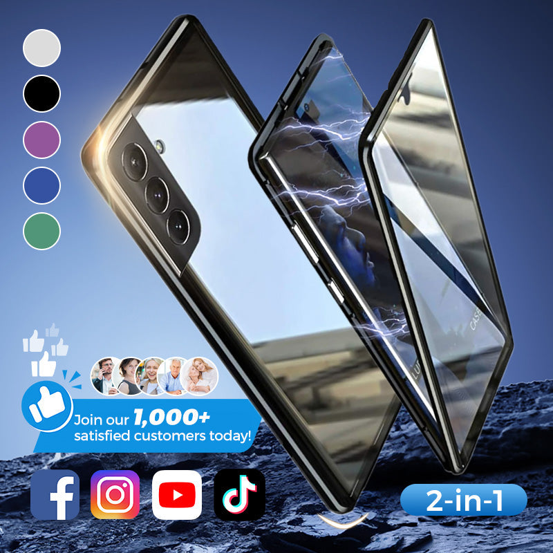 Magnetische Schutzhülle mit Rundumschutz für die Samsung Galaxy S20–26-Serie