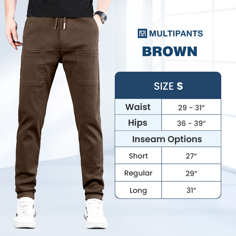 Sommerneu eingetroffen! MultiPants – Strapazierfähige Cargohose mit hohem Stretchanteil und mehreren Taschen
