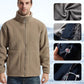 ❄️🧶Kostenloser Versand Herren-Doppelfleecejacke