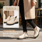 🥾 Promo 50 % – Damenschuhe trendig und komfortabel, runde Spitze mit Zip 🌟👢