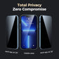 Magnetic  Full-Coverage Protective and double-sided anti-peep glass mobile phone case for iPhone