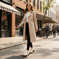 🥾 Promo 50 % – Damenschuhe trendig und komfortabel, runde Spitze mit Zip 🌟👢