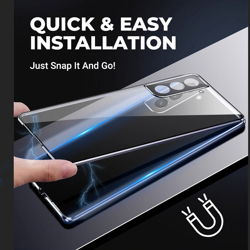 Magnetische Schutzhülle mit Rundumschutz für die Samsung Galaxy S20–26-Serie