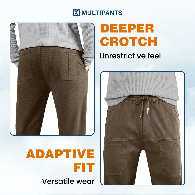 Sommerneu eingetroffen! MultiPants – Strapazierfähige Cargohose mit hohem Stretchanteil und mehreren Taschen