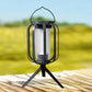 🔆 🔥Upgraded flackernde Flamme Solar Laterne im Freien wasserdichtes Licht