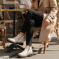 🥾 Promo 50 % – Damenschuhe trendig und komfortabel, runde Spitze mit Zip 🌟👢