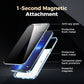Magnetic  Full-Coverage Protective and double-sided anti-peep glass mobile phone case for iPhone