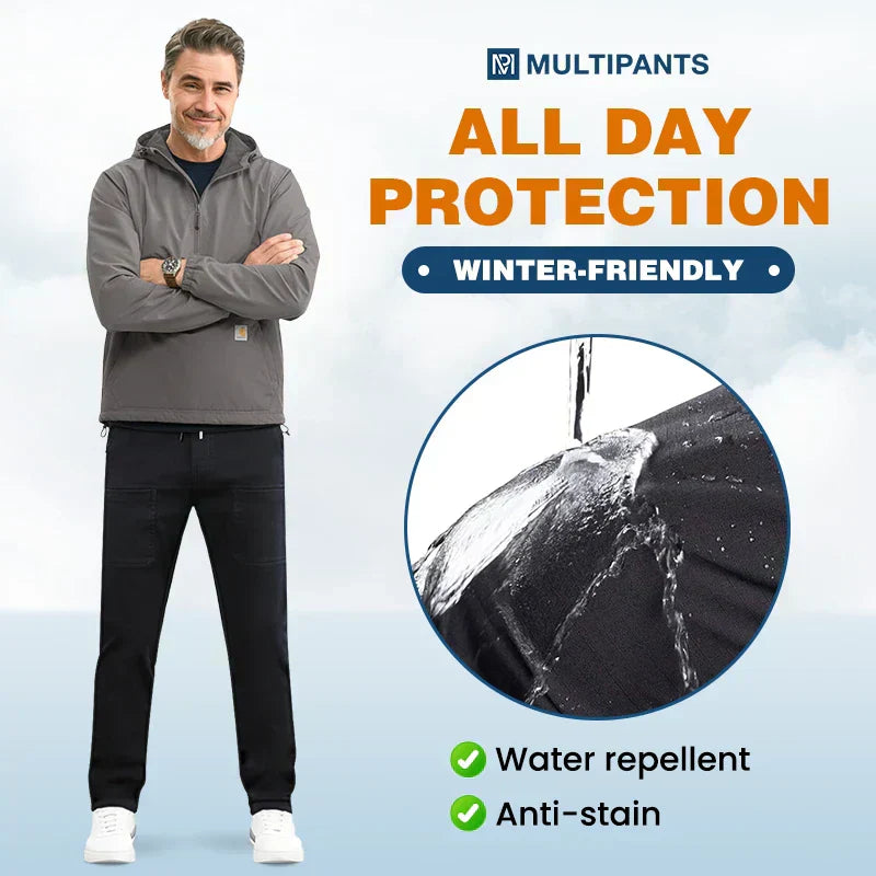 Sommerneu eingetroffen! MultiPants – Strapazierfähige Cargohose mit hohem Stretchanteil und mehreren Taschen