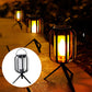 🔆 🔥Upgraded flackernde Flamme Solar Laterne im Freien wasserdichtes Licht
