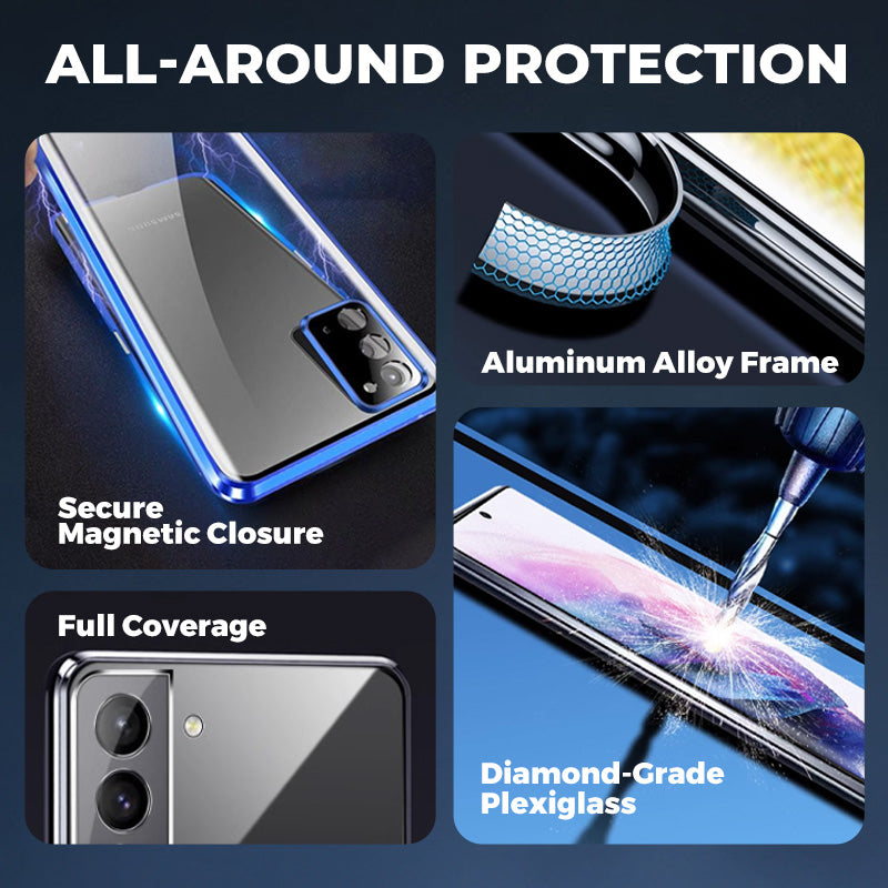 Magnetische Schutzhülle mit Rundumschutz für die Samsung Galaxy S20–26-Serie
