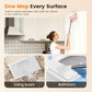 Disposable dust mop with 4 reusable covers 🧹✨