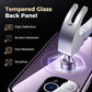 Magnetic  Full-Coverage Protective and double-sided anti-peep glass mobile phone case for iPhone