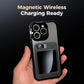 Magnetic  Full-Coverage Protective and double-sided anti-peep glass mobile phone case for iPhone