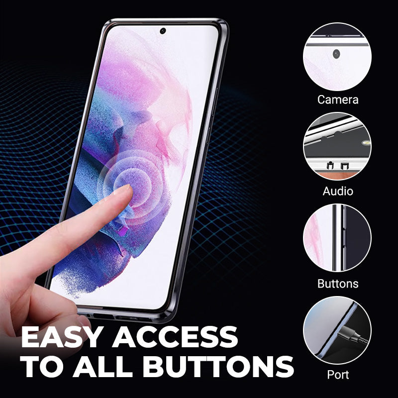 Magnetische Schutzhülle mit Rundumschutz für die Samsung Galaxy S20–26-Serie