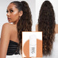 ⏳Limited 50% discount! 🎁 30" curly ponytail extension – High-temperature fibers, double attachment (clip + cord), natural volume & all-day comfort! 💇‍♀️✨