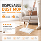 Disposable dust mop with 4 reusable covers 🧹✨