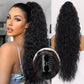 ⏳Limited 50% discount! 🎁 30" curly ponytail extension – High-temperature fibers, double attachment (clip + cord), natural volume & all-day comfort! 💇‍♀️✨
