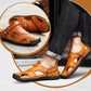 🔥Große Größe Weiches Leder Männer Atmungsaktive Outdoor-Sandalen💥💥Befristetes Angebot: 50% Rabatt auf Bestellungen