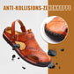 🔥Große Größe Weiches Leder Männer Atmungsaktive Outdoor-Sandalen💥💥Befristetes Angebot: 50% Rabatt auf Bestellungen
