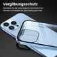 Funda magnética para teléfono de vidro temperado de dobre cara con efecto anti-peeping para iPhone 11-16 series
