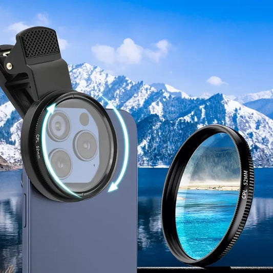 🔥Heißer Verkauf 📸Tragbares Polarisationskameraobjektiv für Smartphones (Passend für alle Modelle)