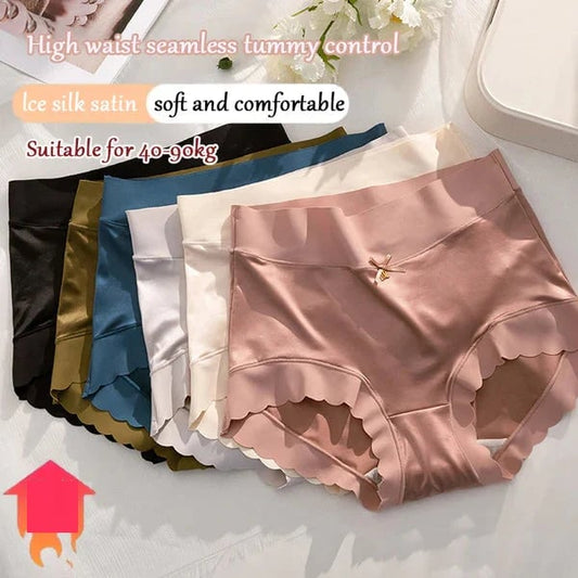 💜Hot Sale 50%💜Premium Satin Antibacterial Moisture-absorbing Panties
