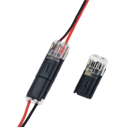 📢📢40% OFF !! ⏰Double-wire Plug-in Connector With Locking Buckle