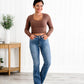🍂🍂Heiliger Gral Bauchfreie Bootcut-Jeans👖💥💥Befristetes Angebot: 50% Rabatt auf Bestellungen