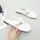 Aktion zum Muttertag🎊2025 Neujahr Heißer Verkauf👣Flache Pantoletten im Ausgeschnittenes Design