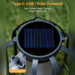 🔆 🔥Upgraded flackernde Flamme Solar Laterne im Freien wasserdichtes Licht