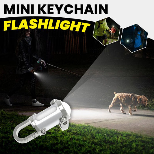 50 % Rabatt auf Bestellungen🔥Hot Sale🔥1200LM Superhelle Mini-Schlüsselanhänger-Taschenlampe Wasserdicht
