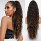 ⏳Limited 50% discount! 🎁 30" curly ponytail extension – High-temperature fibers, double attachment (clip + cord), natural volume & all-day comfort! 💇‍♀️✨