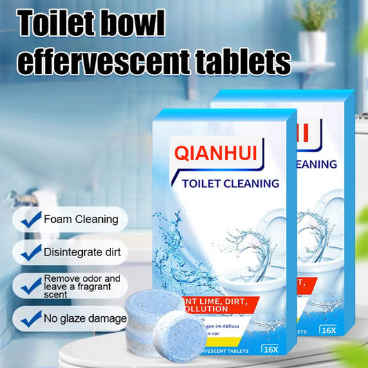 ✨ Comprimés effervescents de nettoyage des toilettes - décontamination, tartre urinaire, alcali urinaire et élimination des odeurs