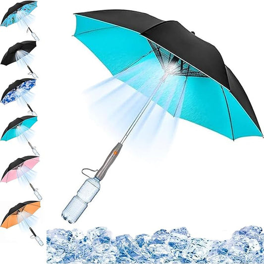🔥Zeitlich begrenztes Angebot für den Frühling: 50 % Rabatt auf Bestellungen🔥UV-Schutzschirm mit Fächer- und Sprühfunktion