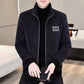 🎁❄️[Bestes Geschenk für ihn] Modische, warme und lässige Stehkragenjacke für Männer
