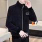 🎁❄️[Bestes Geschenk für ihn] Modische, warme und lässige Stehkragenjacke für Männer