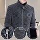 🎁❄️[Bestes Geschenk für ihn] Modische, warme und lässige Stehkragenjacke für Männer