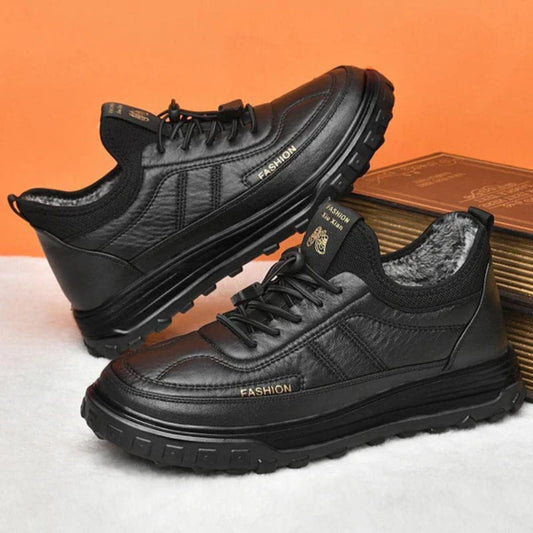🚶♂️❄️Neue Winterkollektion Herren-Freizeitschuhe mit Fleecefutter und verstärkter Sohle