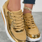 ✨👟Trendy Casual Sparkling Style Plateau-Sneaker für Damen🏃