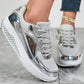 ✨👟Trendy Casual Sparkling Style Plateau-Sneaker für Damen🏃