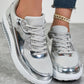 ✨👟Trendy Casual Sparkling Style Plateau-Sneaker für Damen🏃