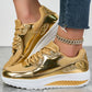 ✨👟Trendy Casual Sparkling Style Plateau-Sneaker für Damen🏃