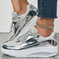 ✨👟Trendy Casual Sparkling Style Plateau-Sneaker für Damen🏃