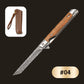🔥🗡️Klappmesser mit Holzgriff - Perfekt für Arbeit, Wandern & Camping ⛺ 2 ZUM PREIS VON 1!